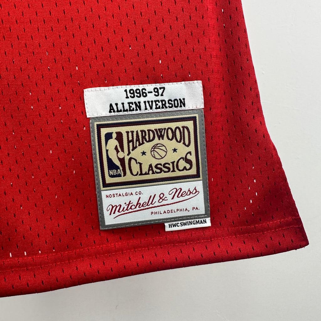 1996/97 NBA "Mitchell & Ness" 76ers Road - Allen Iverson