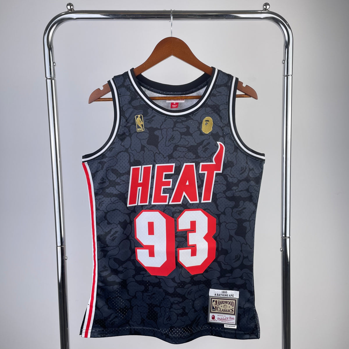 1993 NBA Miami Heat - Mitchell & Ness x BAPE