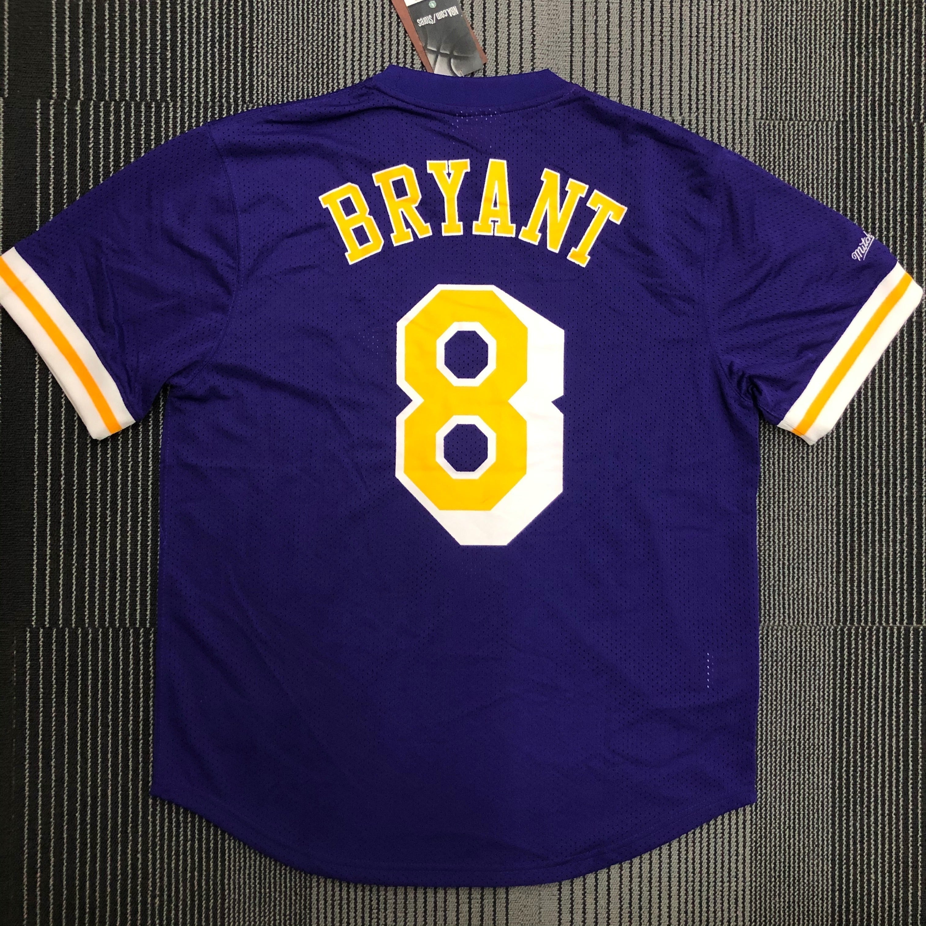 Jersey Estilo Béisbol Lakers - Kobe Bryant #8