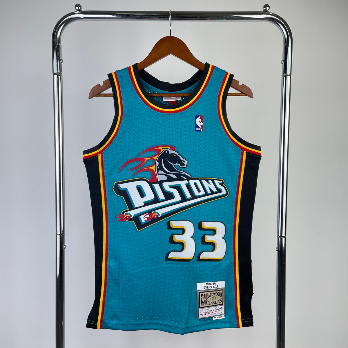 1998/99 NBA Pistons "Mitchell & Ness" - Grant Hill