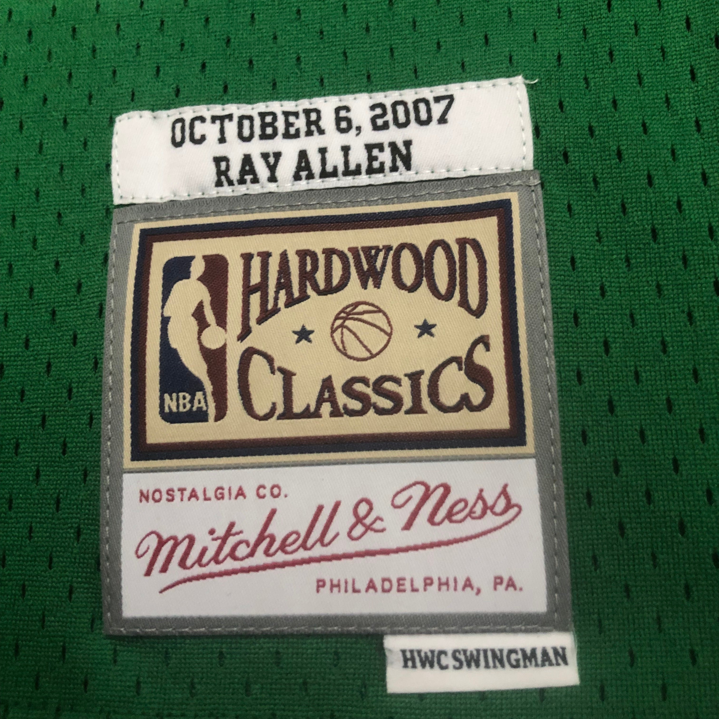 2007 NBA Celtics Mitchell & Ness - Ray Allen