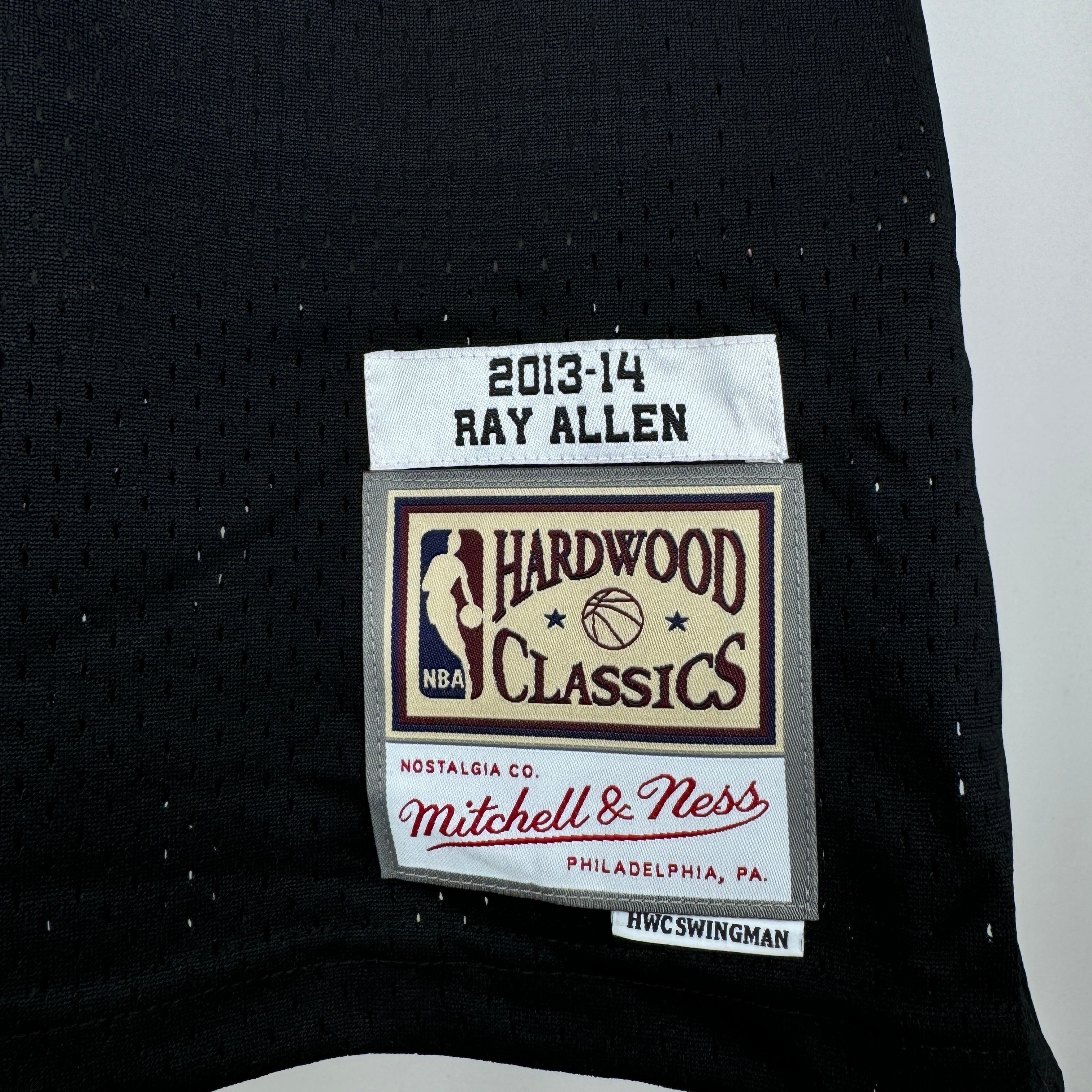 2013/14 NBA Miami Heat Mitchell & Ness - Ray Allen