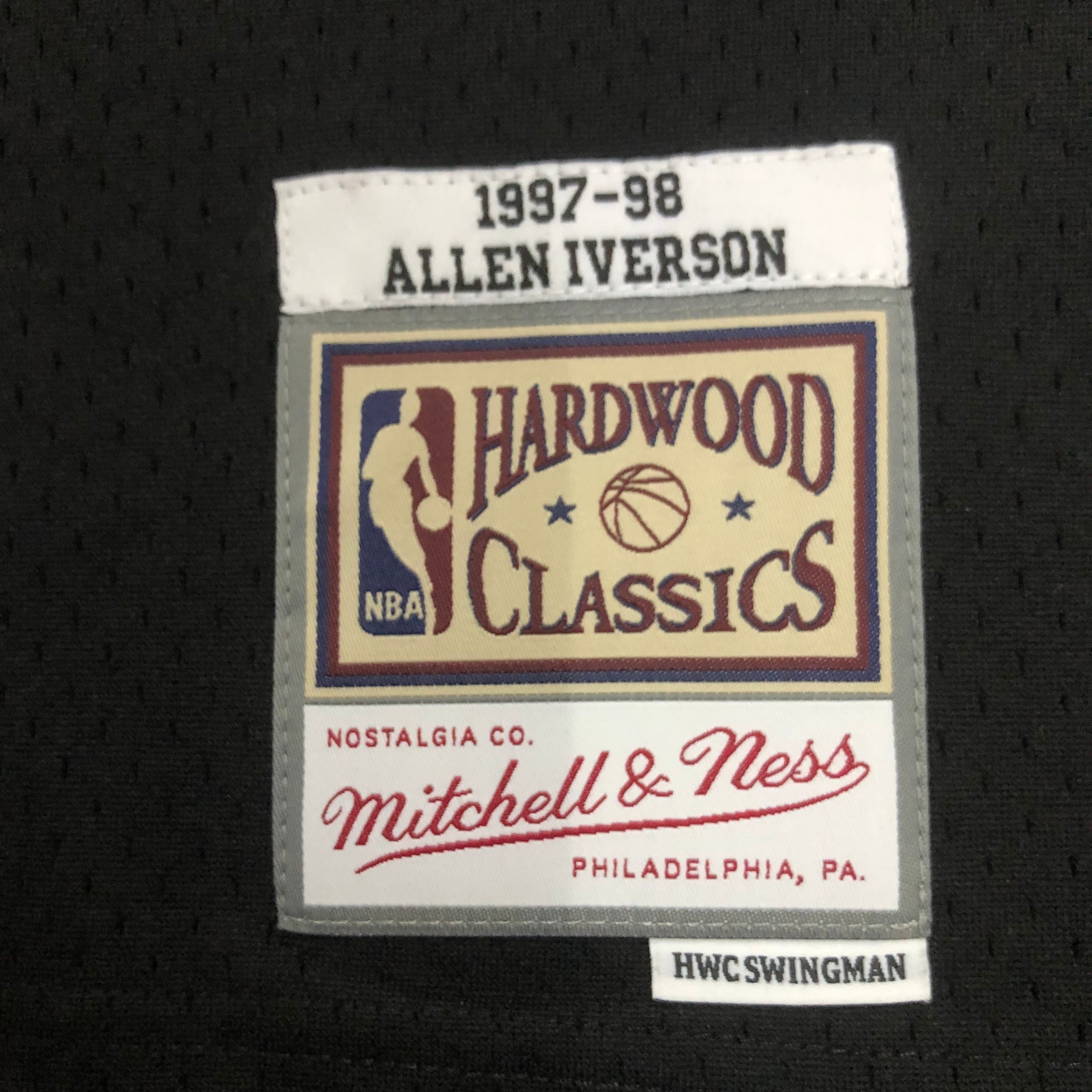 1997/98 NBA 76ers "Mitchell & Ness" - Allen Iverson