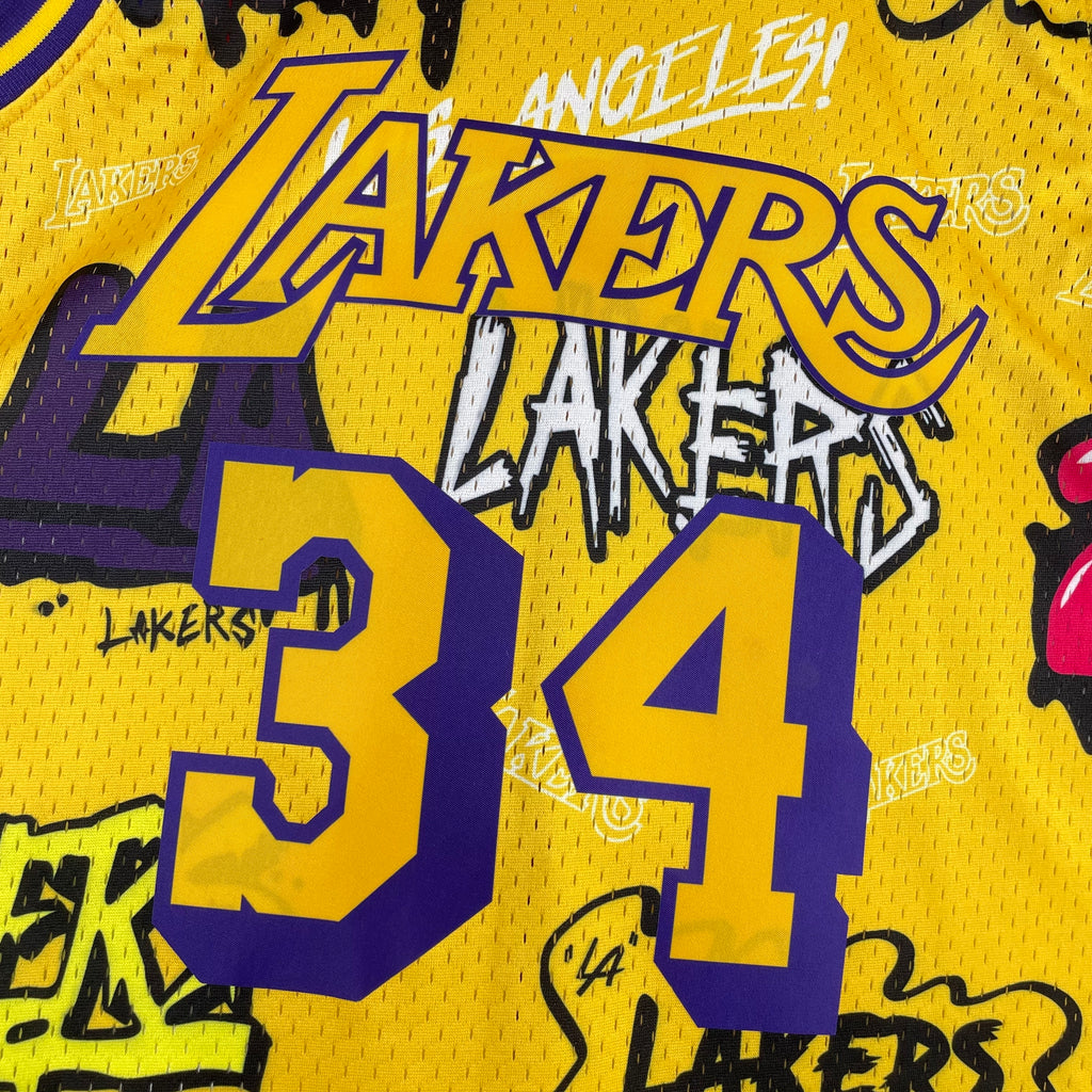 1996/97 NBA Lakers Mitchell & Ness - Shaq O´Neal
