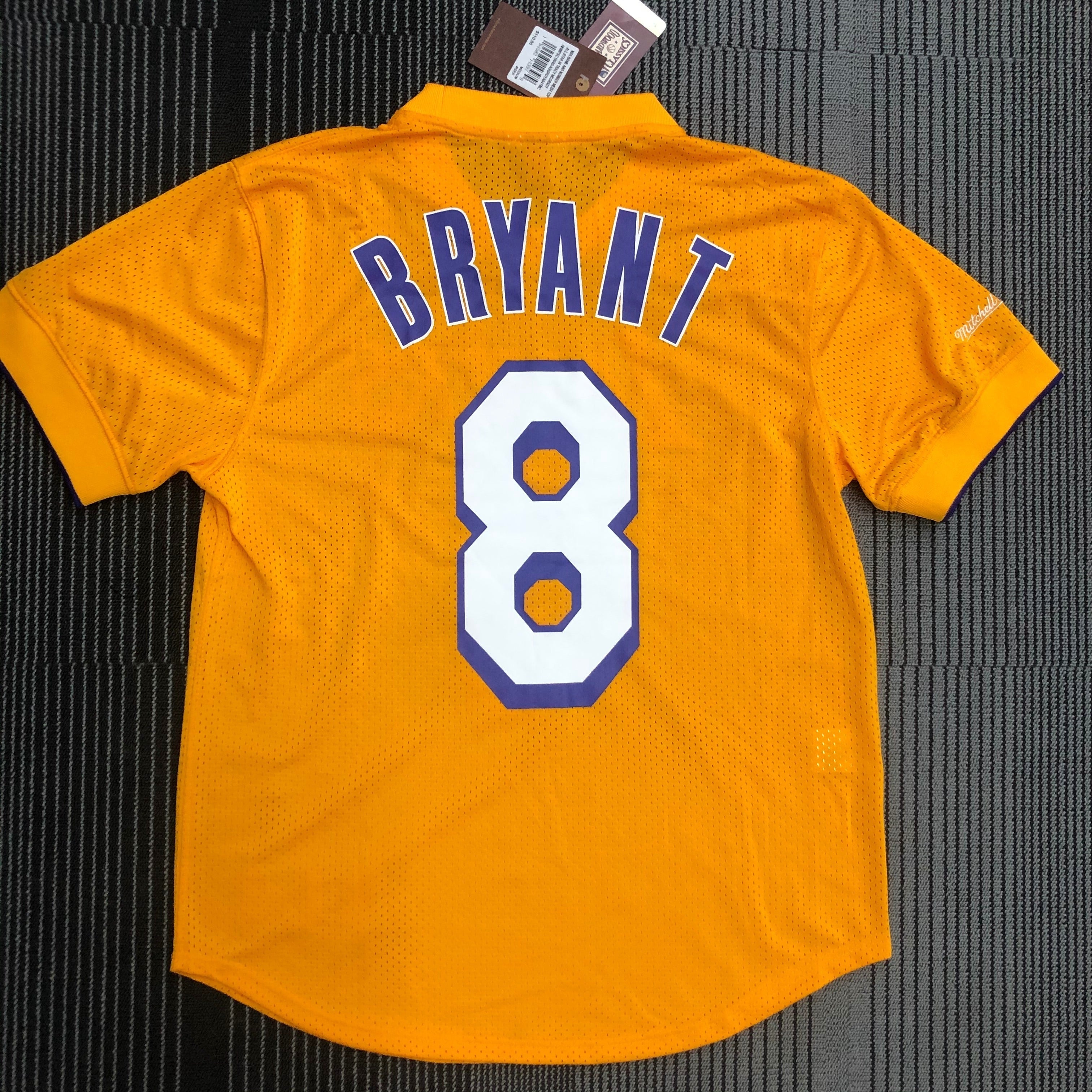 Jersey Estilo Béisbol Lakers - Kobe Bryant #8