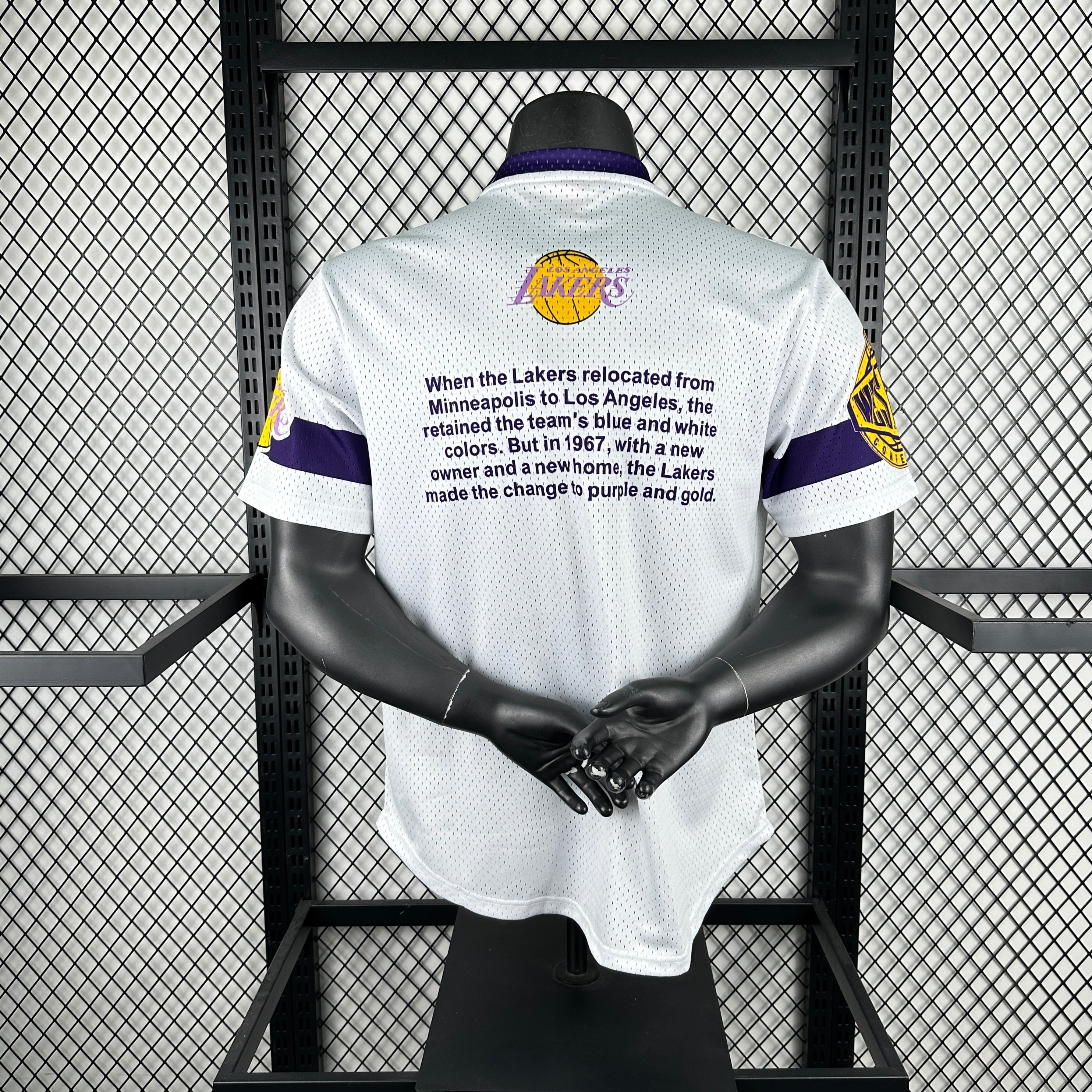 T-Shirt NBA Retro Los Angeles Lakers