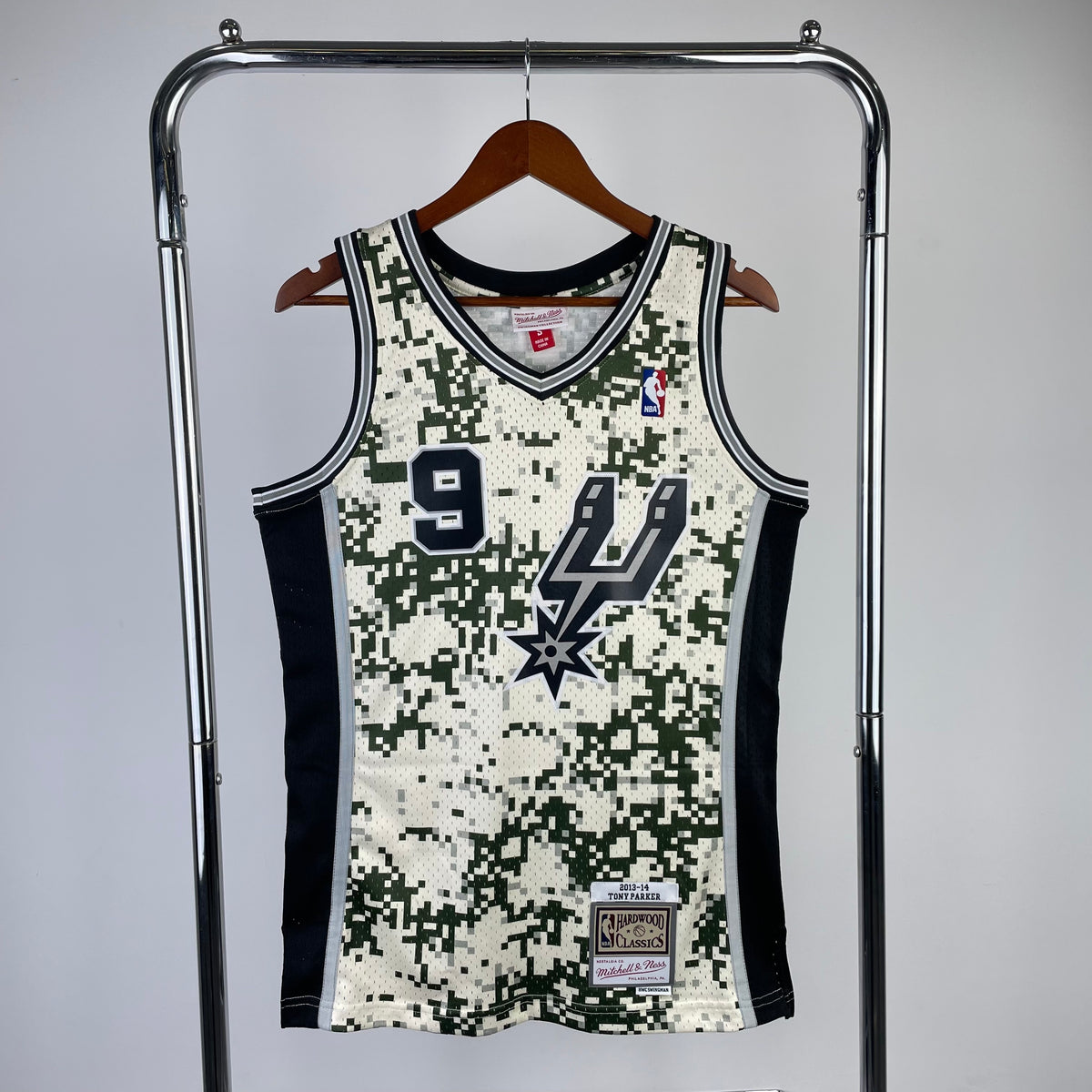 2013/14 NBA Spurs Mitchell & Ness - Tony Parker