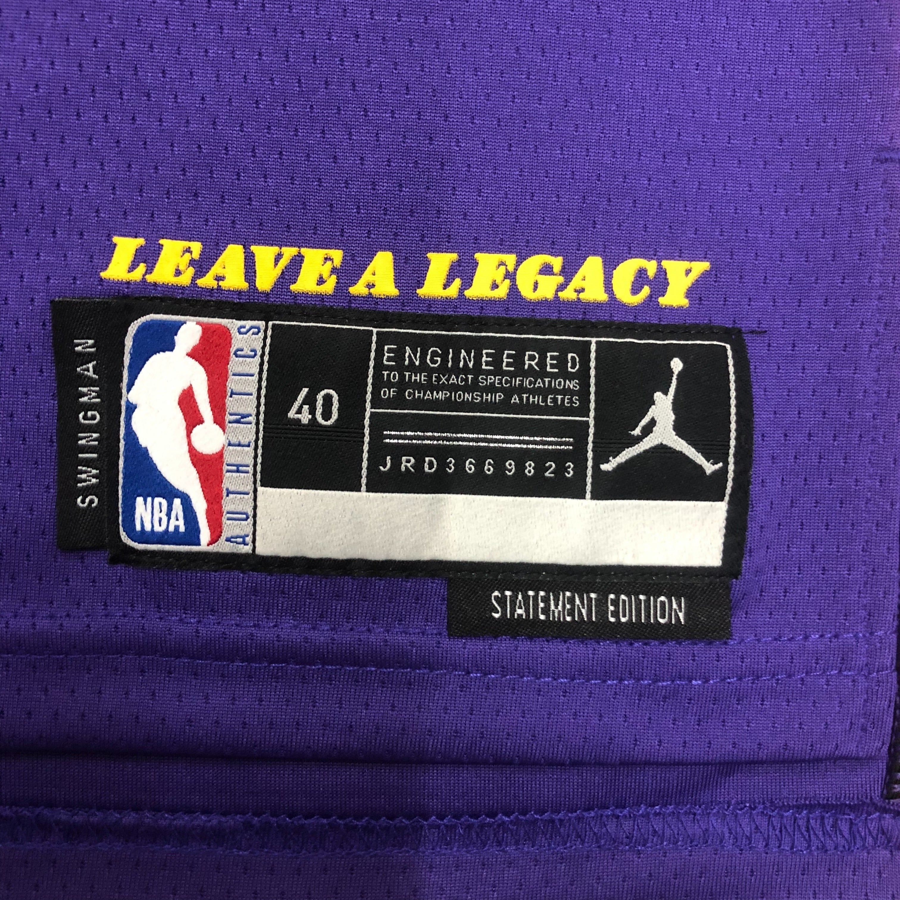 23/24 NBA Lakers Statement Edition - Lebron James