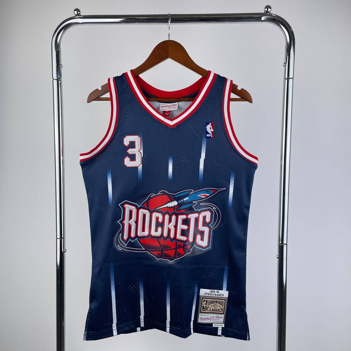 1999/00 NBA Rockets Mitchell & Ness - Steve Francis