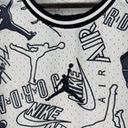 Conjunto Jordan Blanco y Negro – Dri-Fit Premium