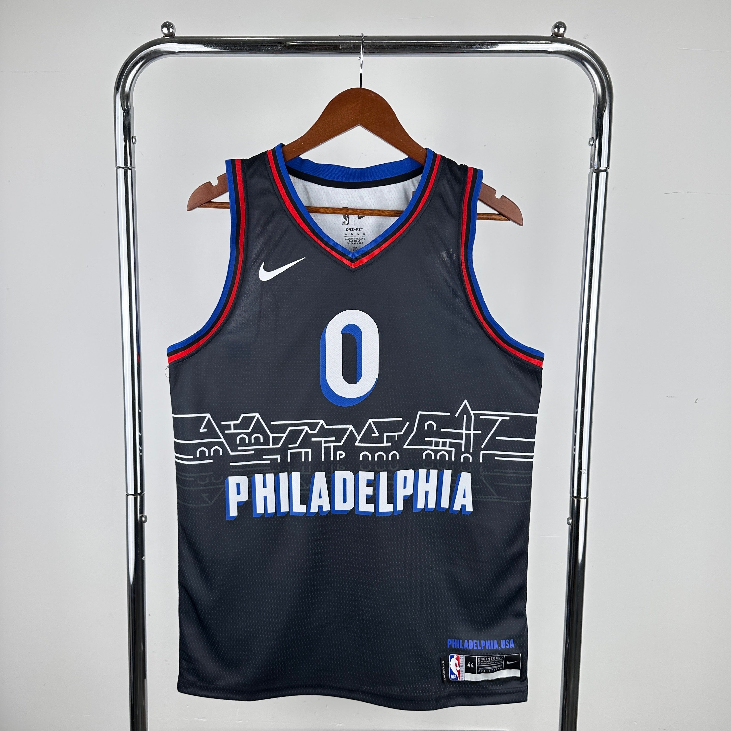 2021/22 NBA 76ers City Edition - Maxey #0