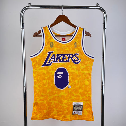 1996/97 NBA Lakers - Mitchell & Ness x BAPE