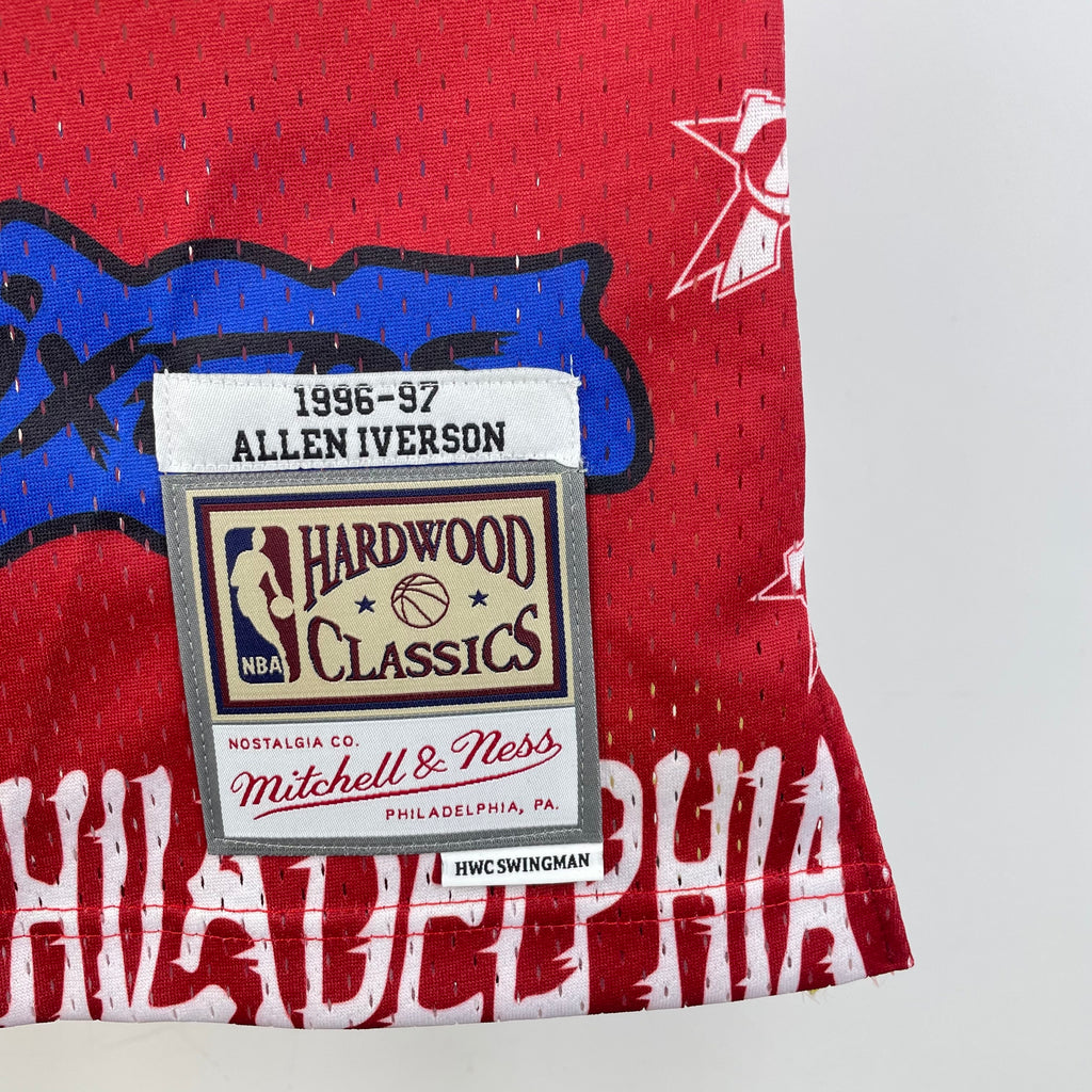 Allen Iverson - 76ers Jersey - Hardwood Classics 1996/97