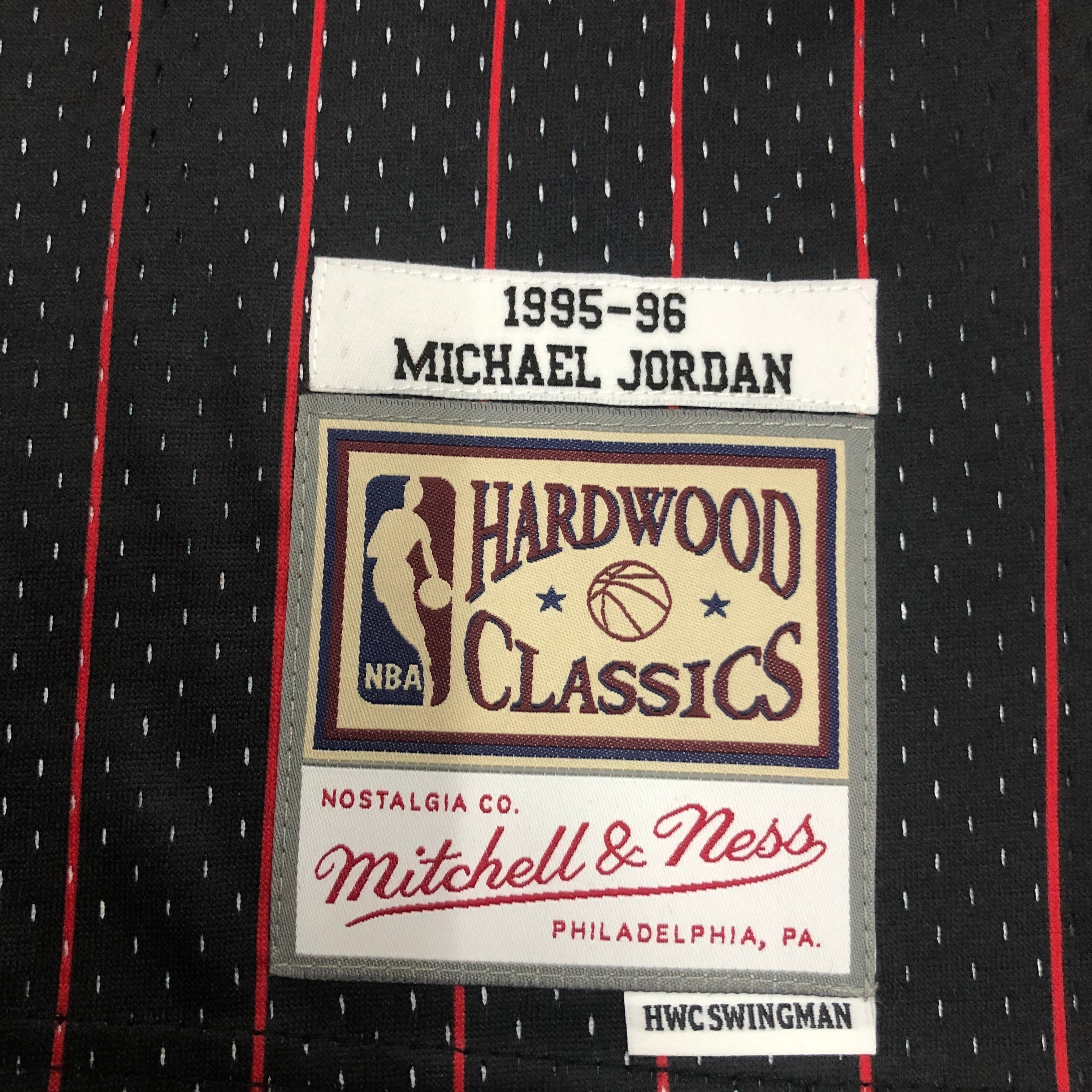 95/96 NBA Bulls Mitchell & Ness - Michael Jordan