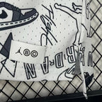 Conjunto Jordan Blanco y Negro – Dri-Fit Premium