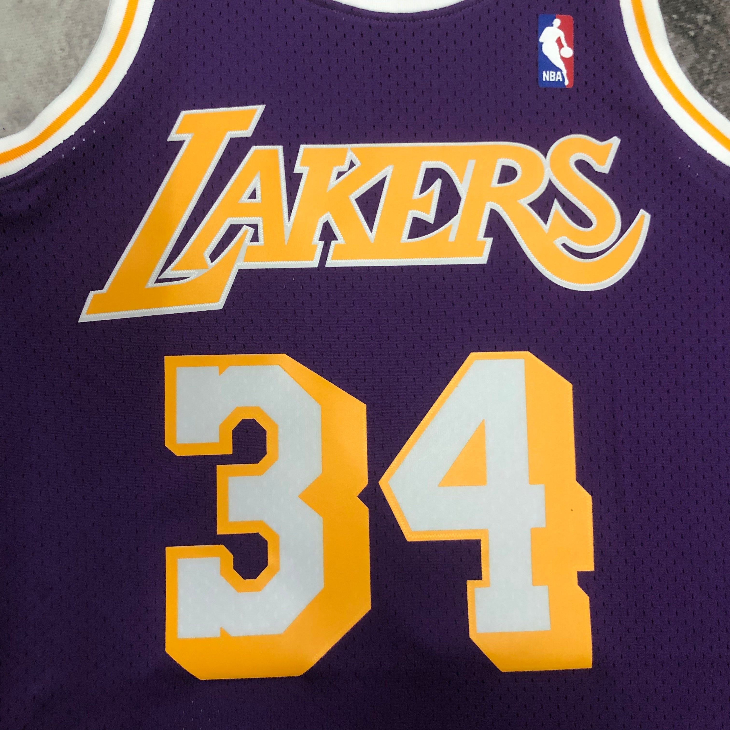 1996/97 NBA Lakers Mitchell & Ness - Shaq O´Neal