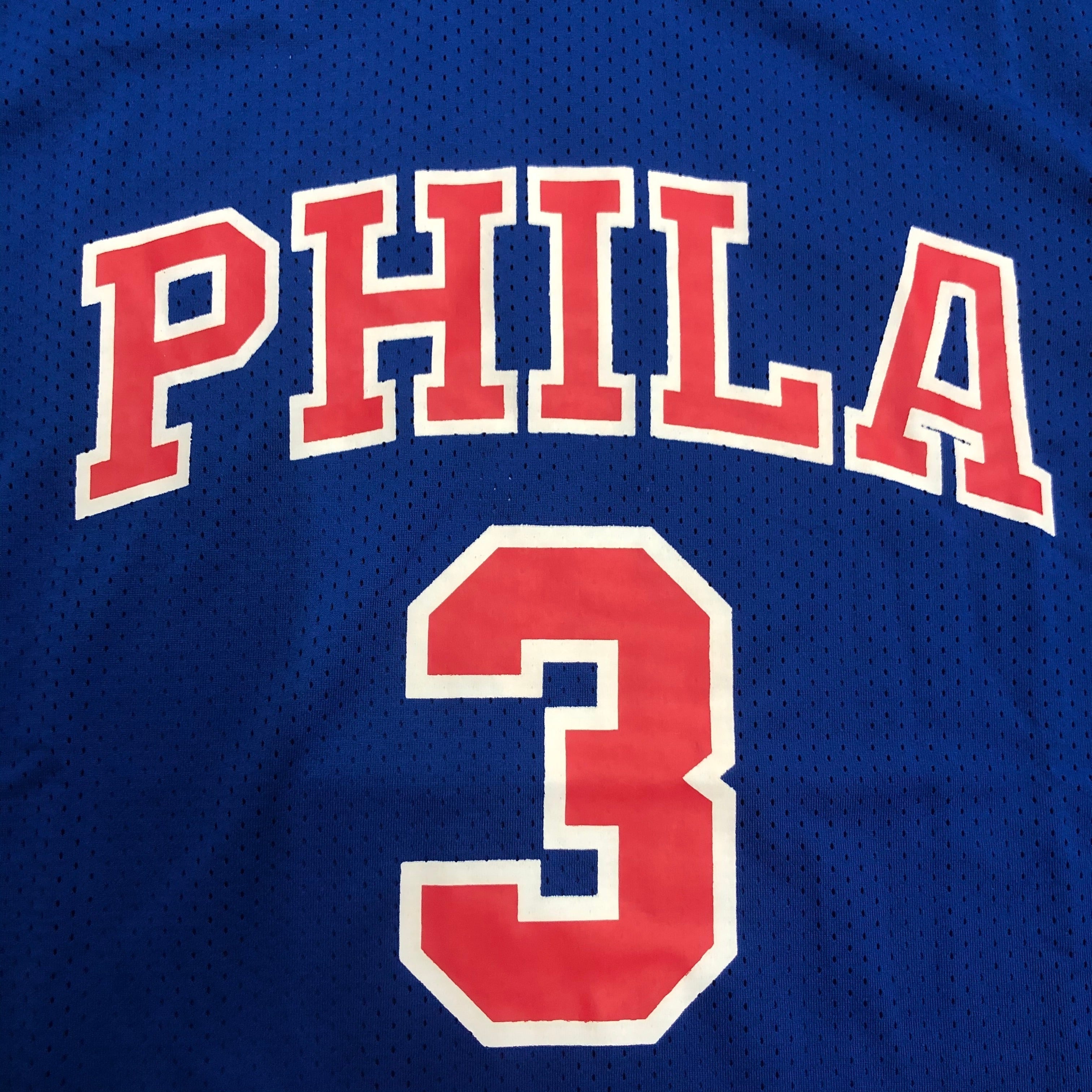 Jersey Estilo Béisbol 76ers - Iverson #3