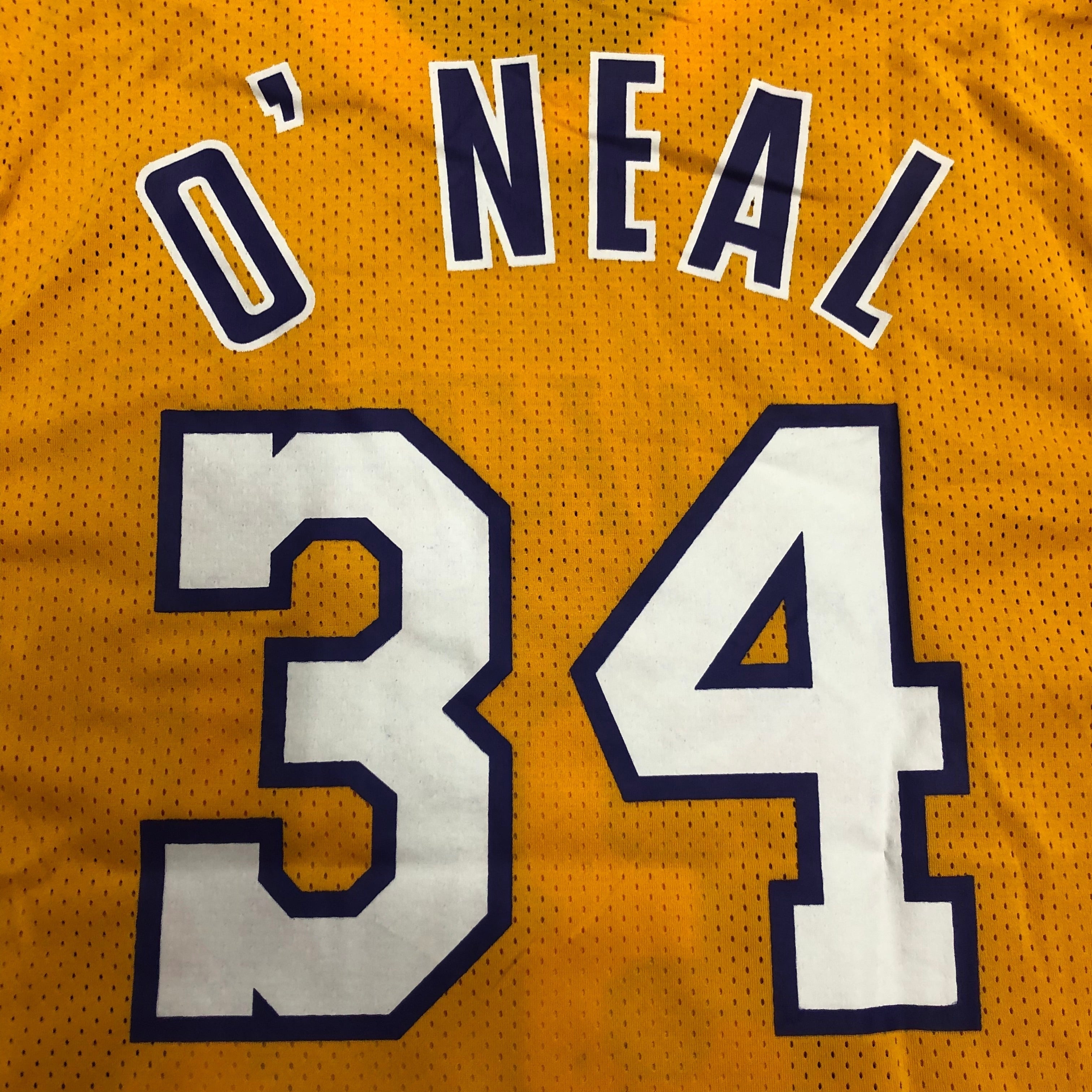 Jersey Estilo Béisbol Lakers - Shaq O´Neal #34