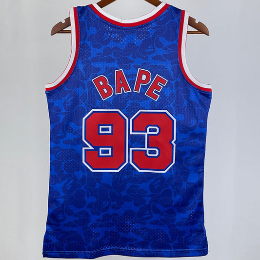 1993 NBA Nets - Mitchell & Ness x BAPE