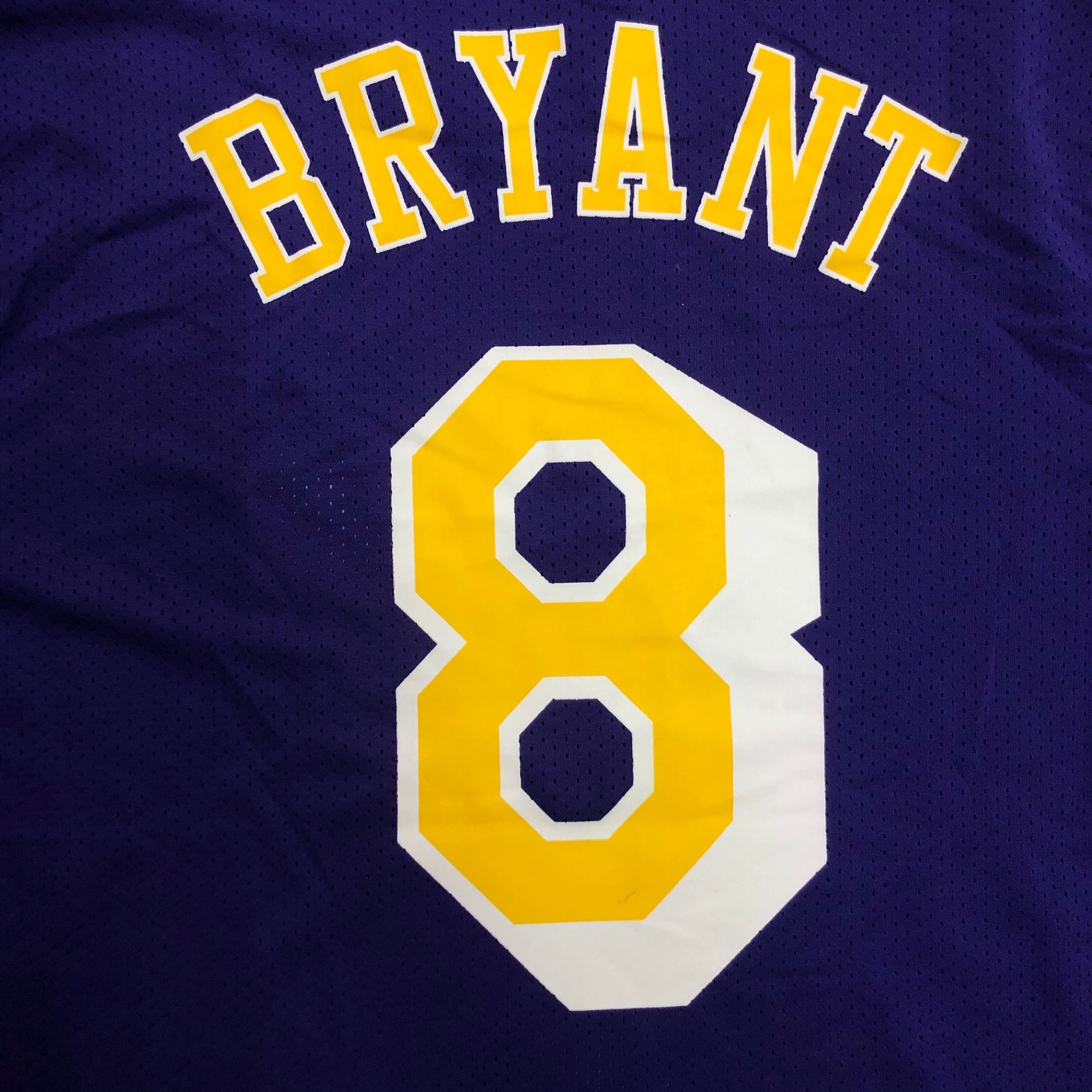 Jersey Estilo Béisbol Lakers - Kobe Bryant #8