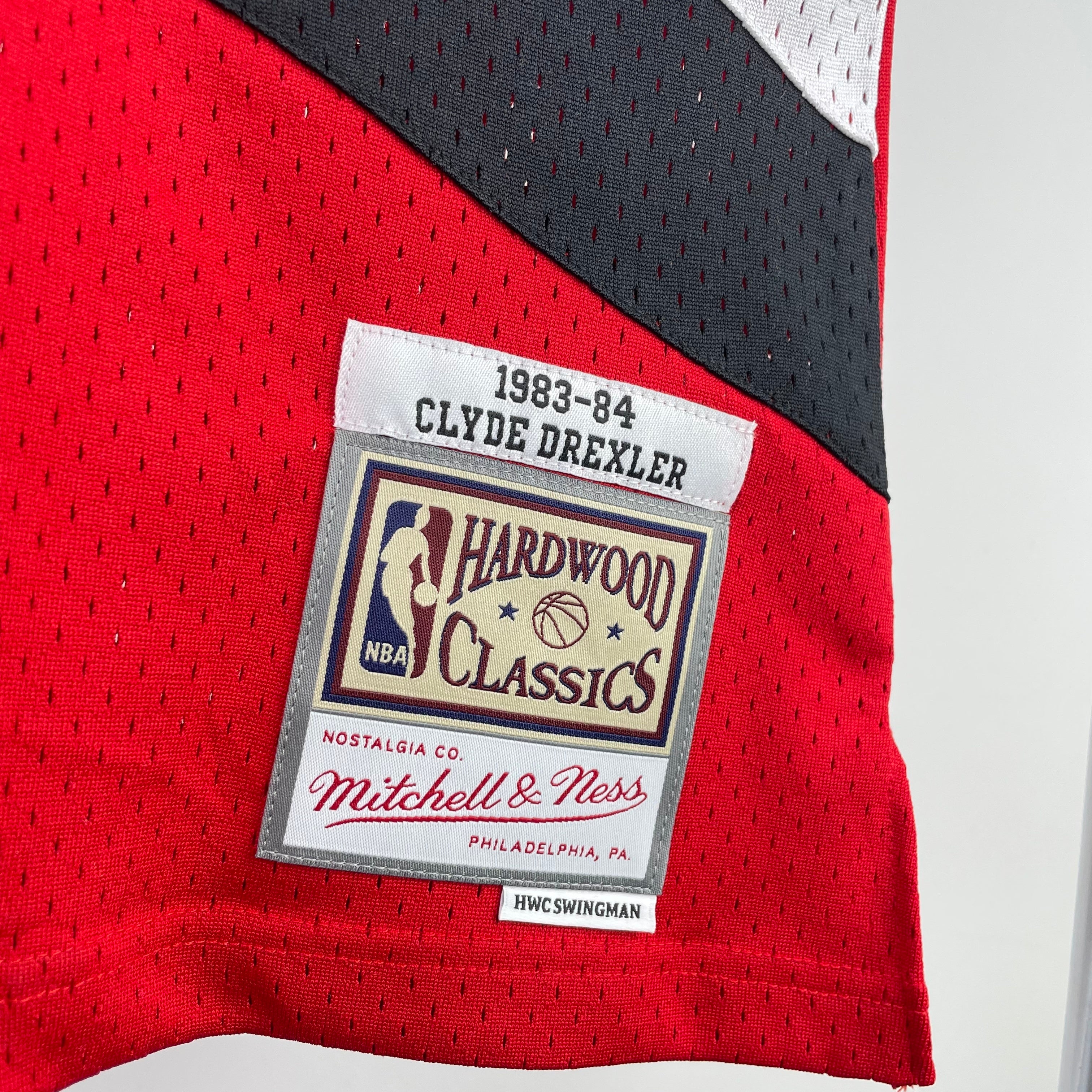 1983/84 NBA Trail Blazers Mitchell & Ness - Clyde Drexler