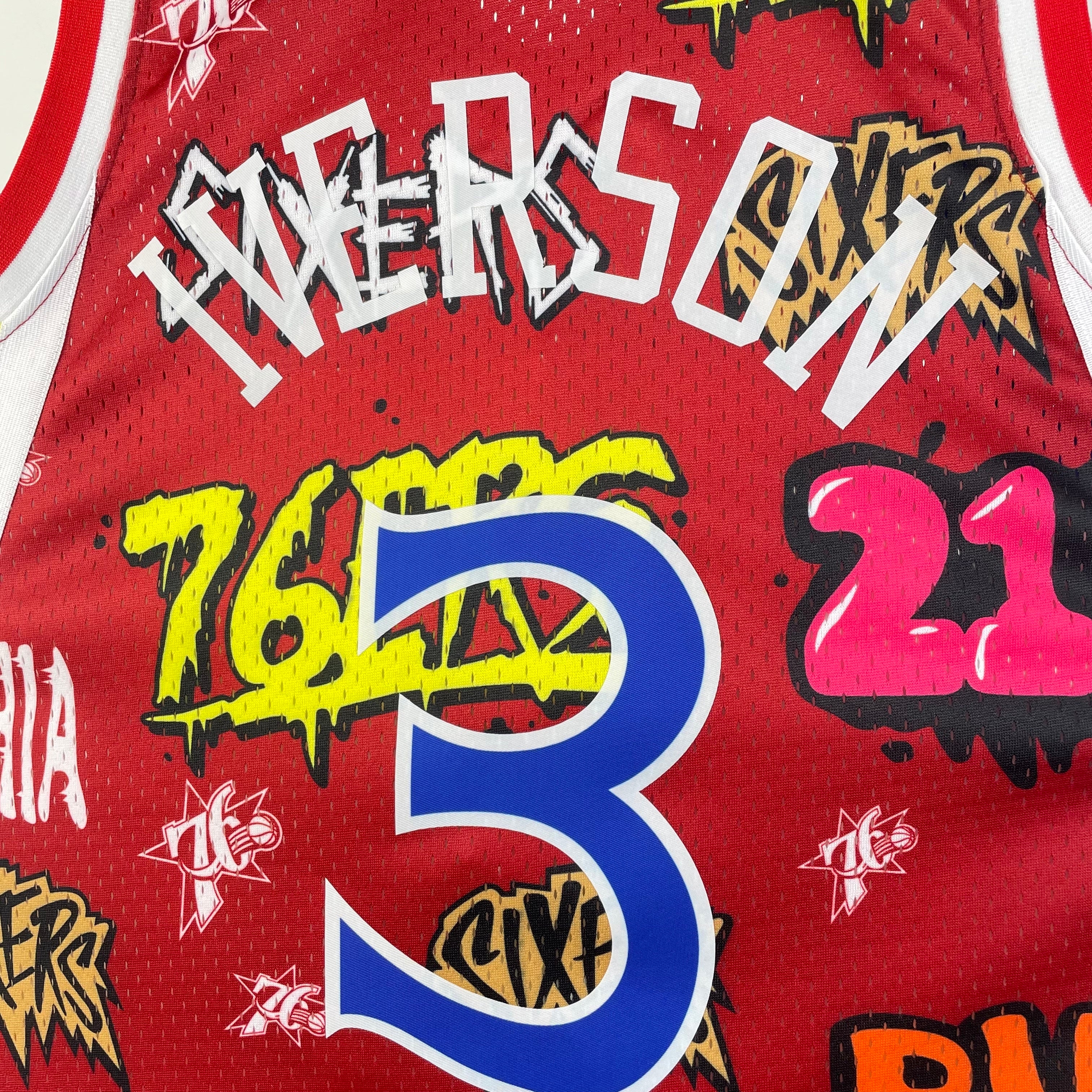 Allen Iverson - 76ers Jersey - Hardwood Classics 1996/97