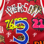 1996/97 NBA 76ers Mitchell & Ness - Allen Iverson
