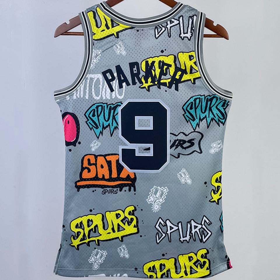 2002/03 NBA Spurs Mitchell & Ness - Tony Parker