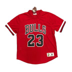 Chicago Bulls Mitchell & Ness Mesh Crewneck - Michael Jordan
