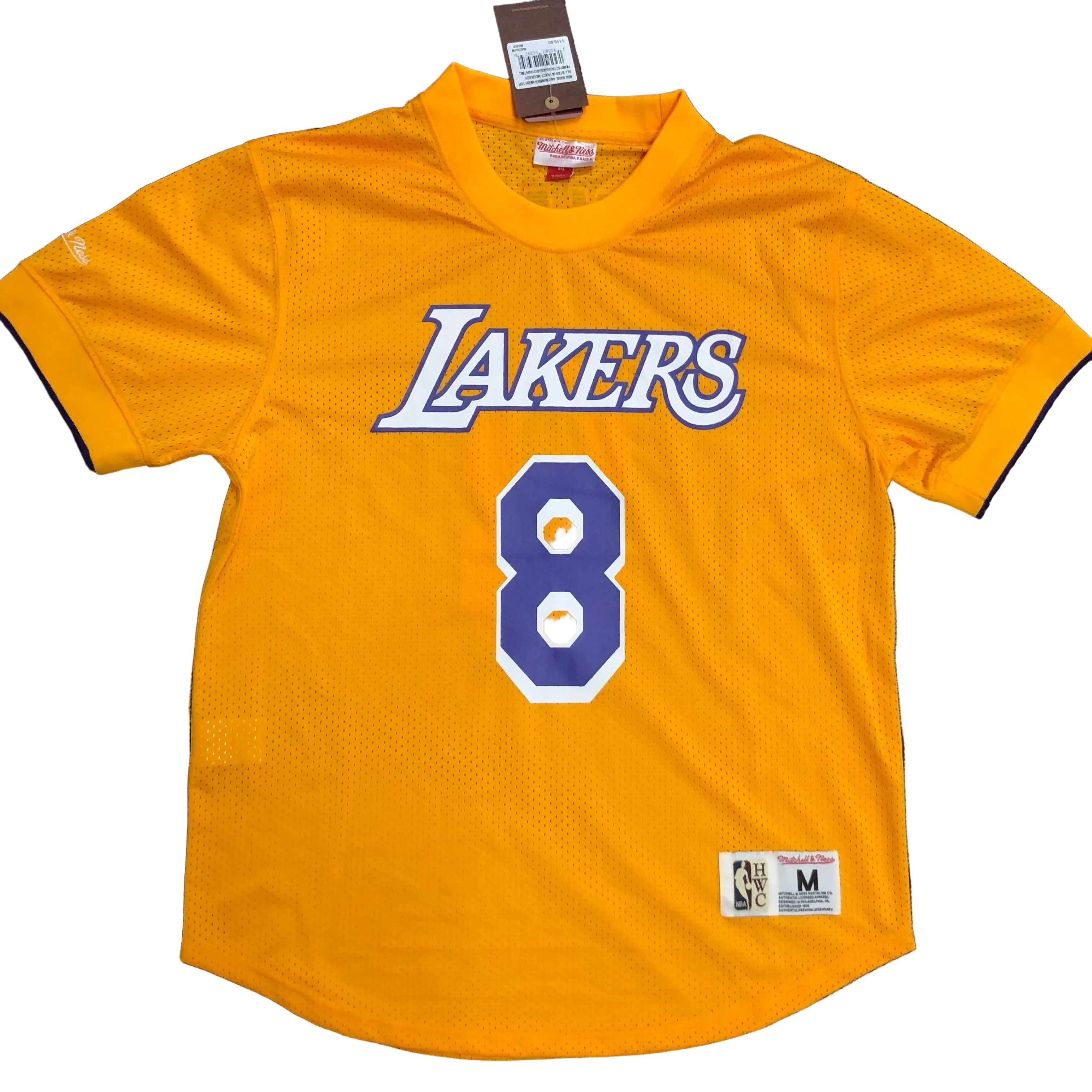 Jersey Estilo Béisbol Lakers - Kobe Bryant #8