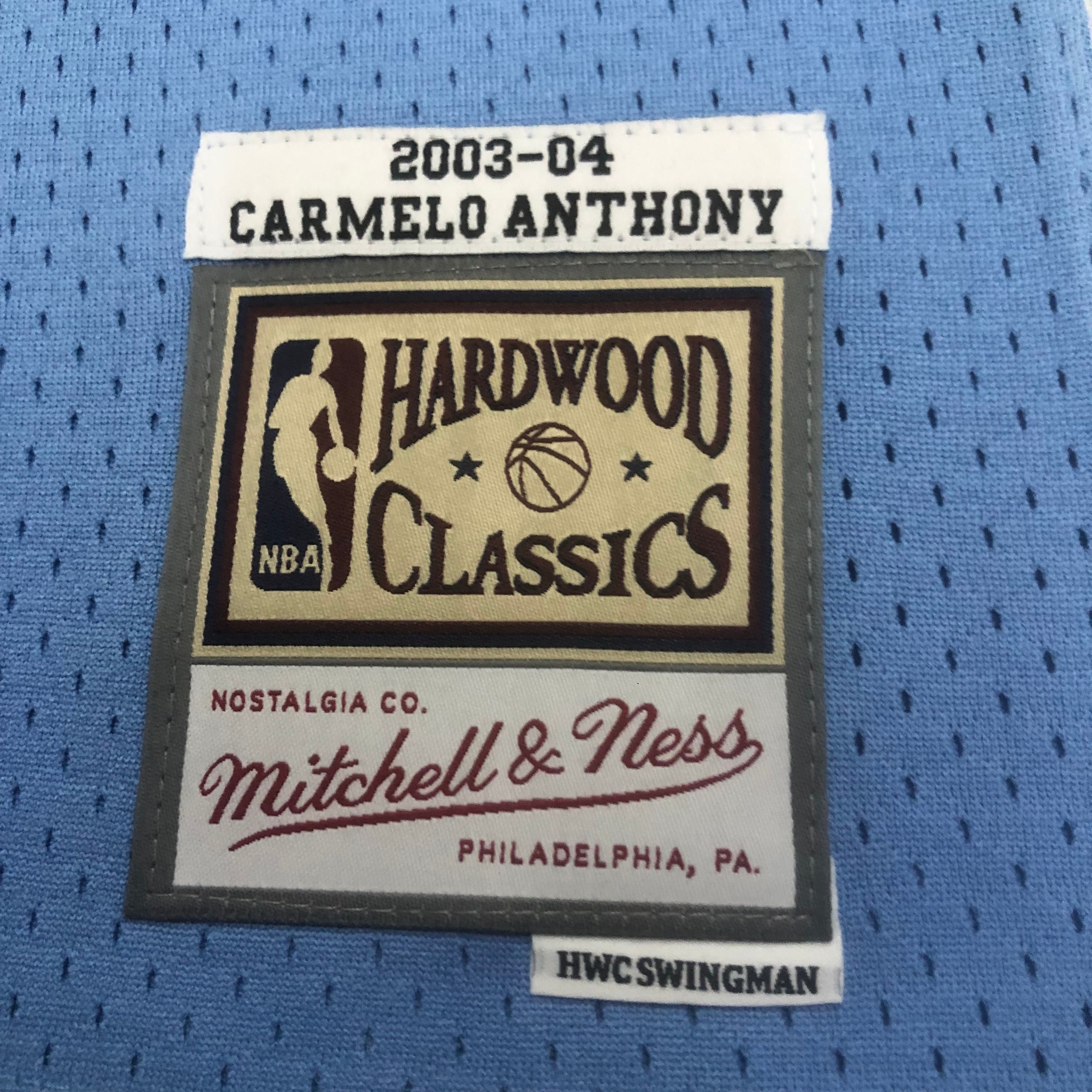 2003/04 NBA Nuggets Mitchell & Ness - Carmelo Anthony