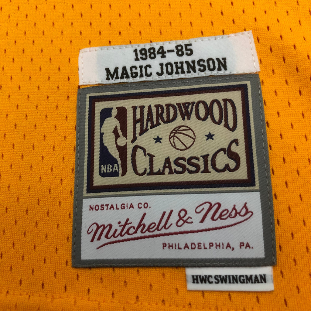 1984/85 NBA Lakers Mitchell & Ness - Magic Johnson