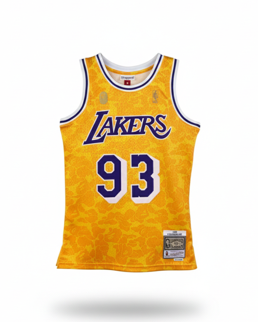 1993 NBA Lakers - Mitchell & Ness x BAPE