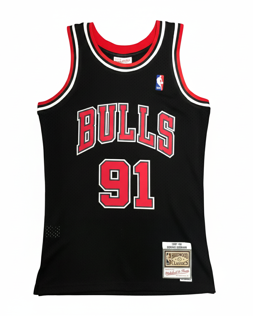 1997/98 NBA Bulls Mitchell & Ness - Dennis Rodman