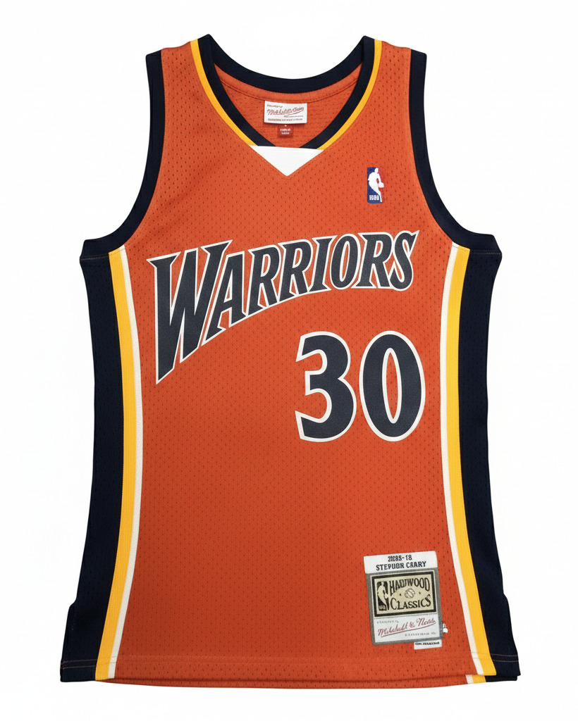 2009/10 NBA Warriors Mitchell & Ness - Stephen Curry