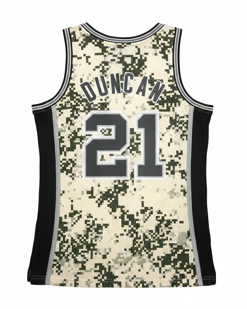 2013/14 NBA Spurs Mitchell & Ness - Tim Duncan
