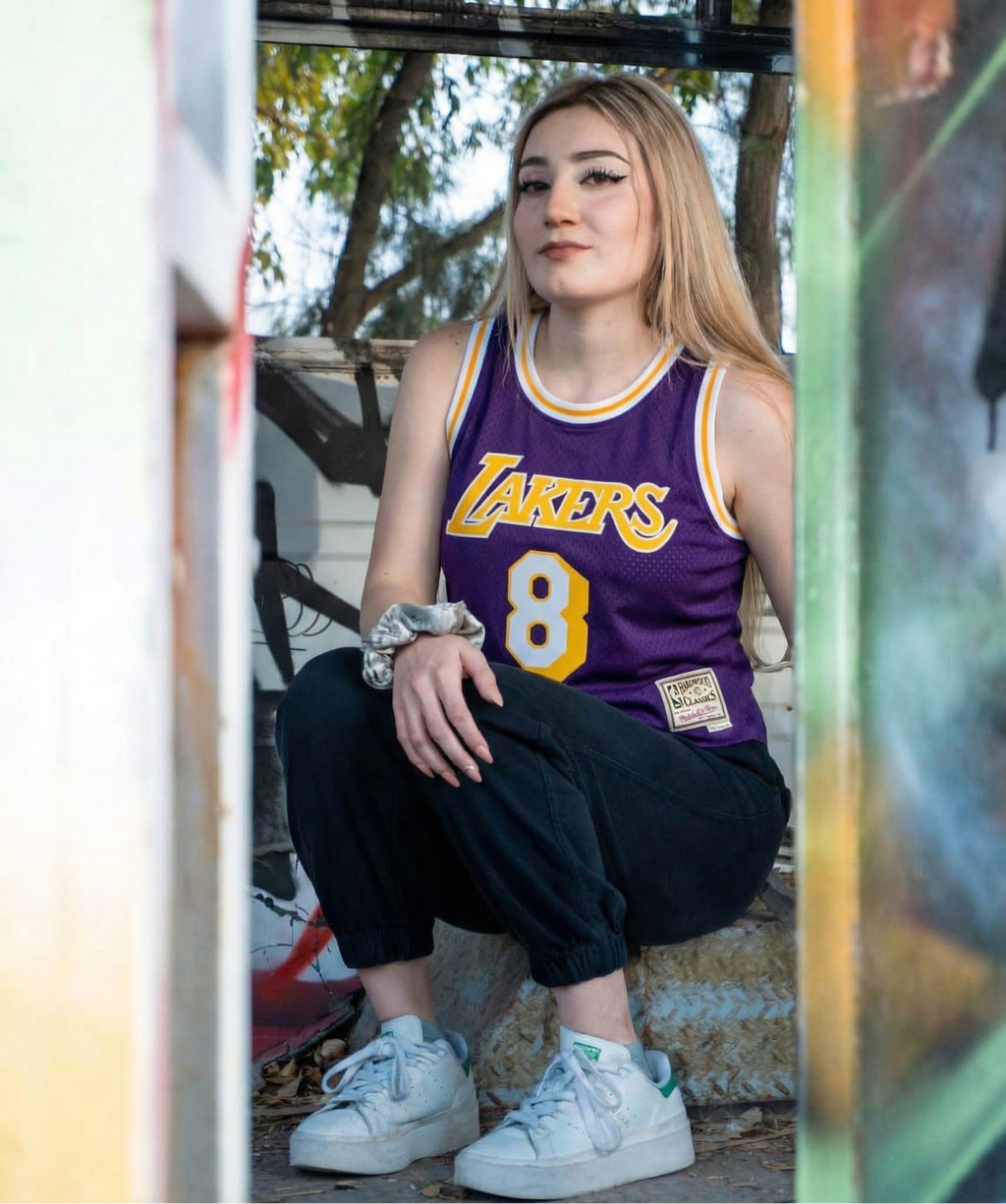 Mujeres | NBA Crop Top LA Lakers Mitchell & Ness - Kobe Bryant