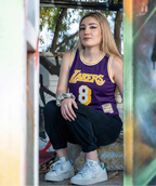 Mujeres | NBA Crop Top LA Lakers Mitchell & Ness - Kobe Bryant