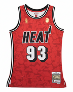 1993 NBA Miami Heat - Mitchell & Ness x BAPE