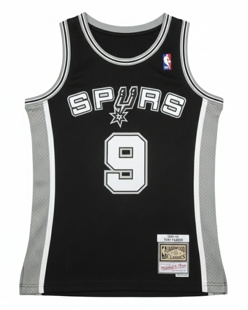 2002/03 NBA Spurs Mitchell & Ness - Tony Parker