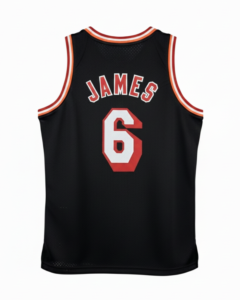 2013/14 NBA Miami Heat Mitchell & Ness - Lebron James