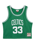 Mujeres | NBA Crop Top Boston Celtics Mitchell & Ness - Larry Bird