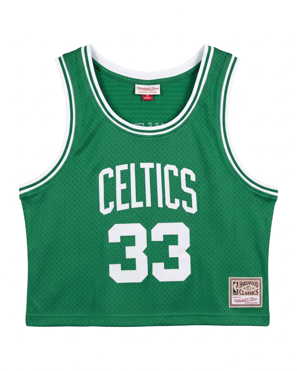 Mujeres | NBA Crop Top Boston Celtics Mitchell & Ness - Larry Bird