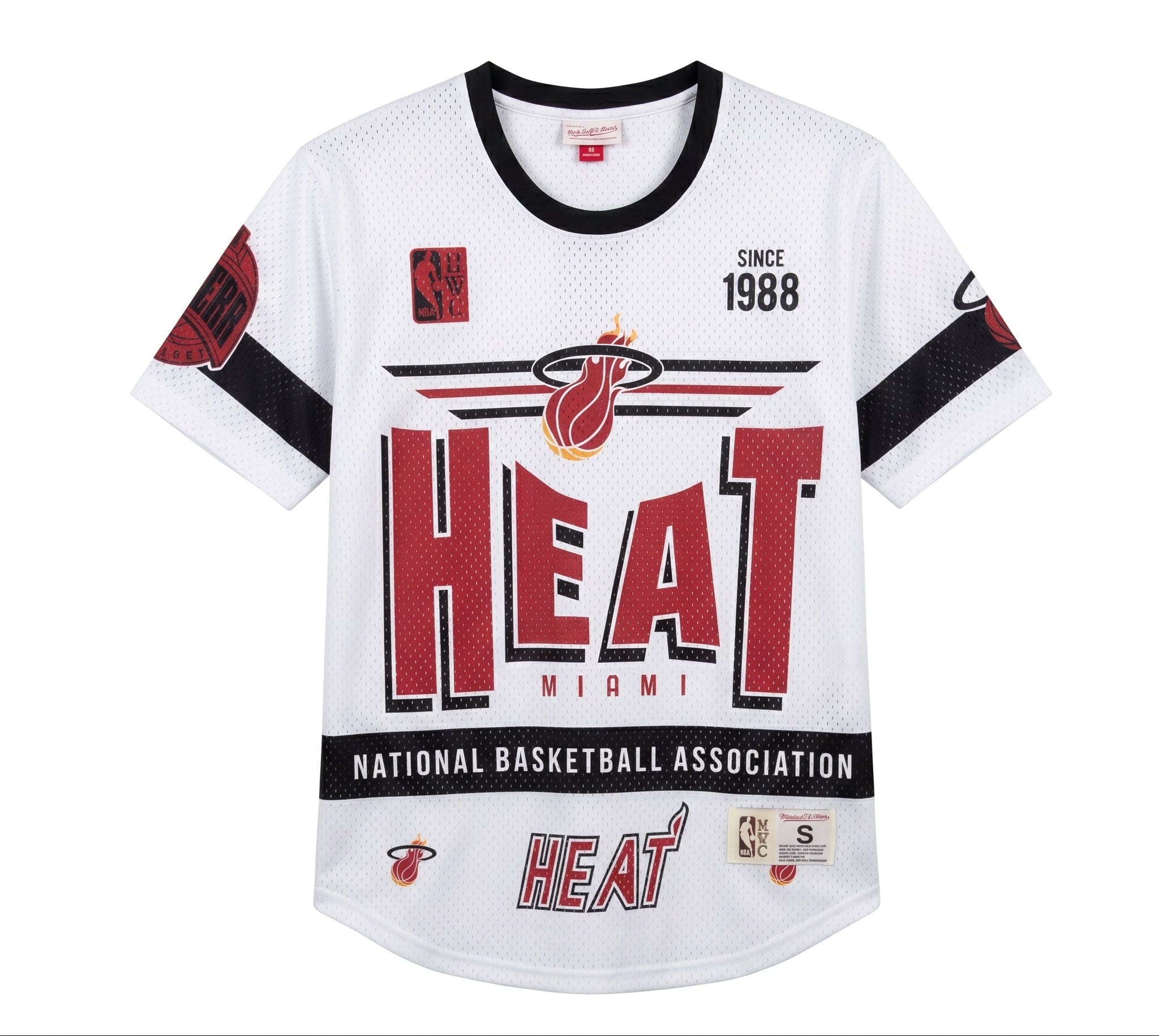 T-Shirt Hardwood Classics Mitchell & Ness - MIami Heat