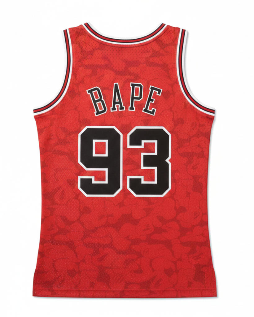 97/98 NBA Chicago Bulls - Mitchell & Ness x BAPE