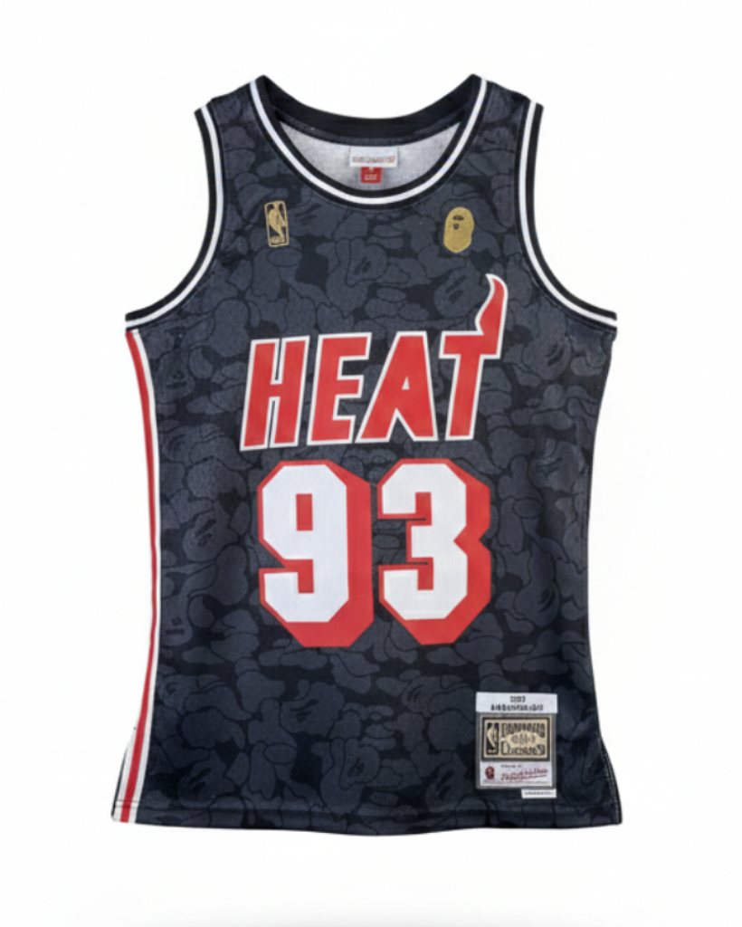 1993 NBA Miami Heat - Mitchell & Ness x BAPE