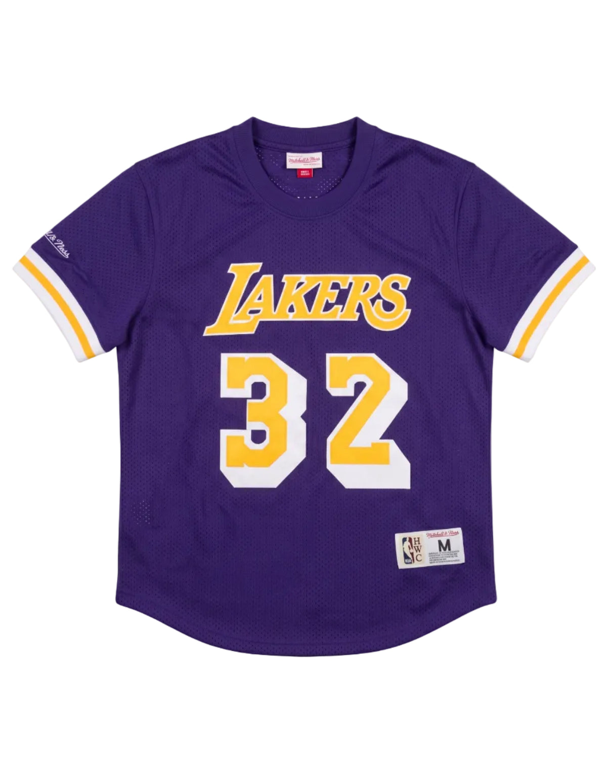 LA Lakers Mitchell & Ness Mesh Crewneck - Magic Johnson