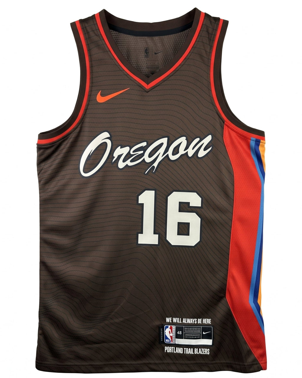 20/21 Jersey NBA Trail Blazers City Edition - Yang Hansen