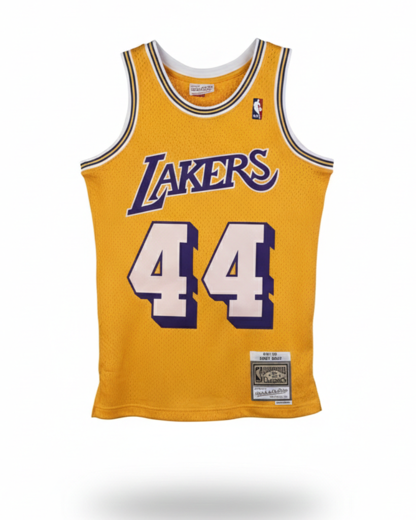 1971/72 NBA Lakers Mitchell & Ness - Jerry West