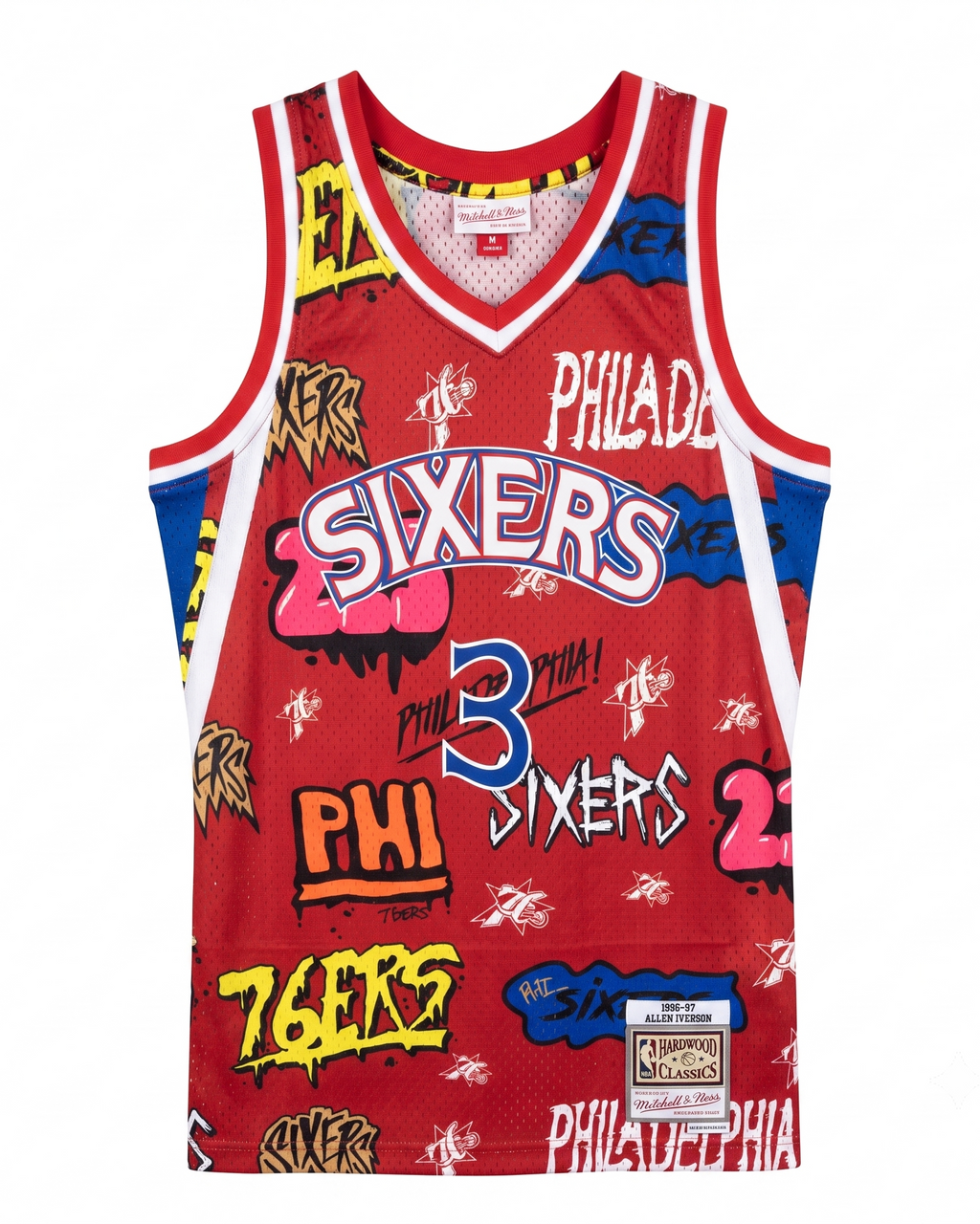 1996/97 NBA 76ers Mitchell & Ness - Allen Iverson